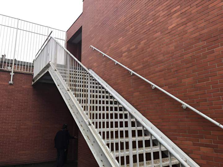 Escaliers métalliques Stains