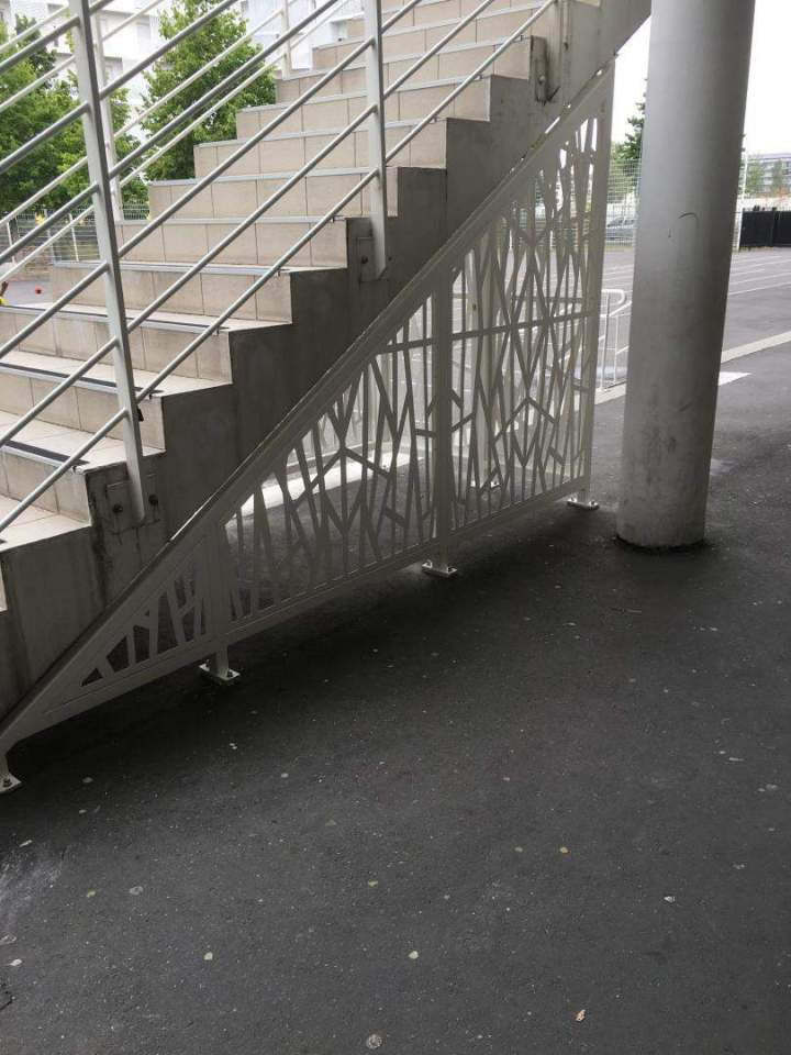 Rampe d'escaliers Stains