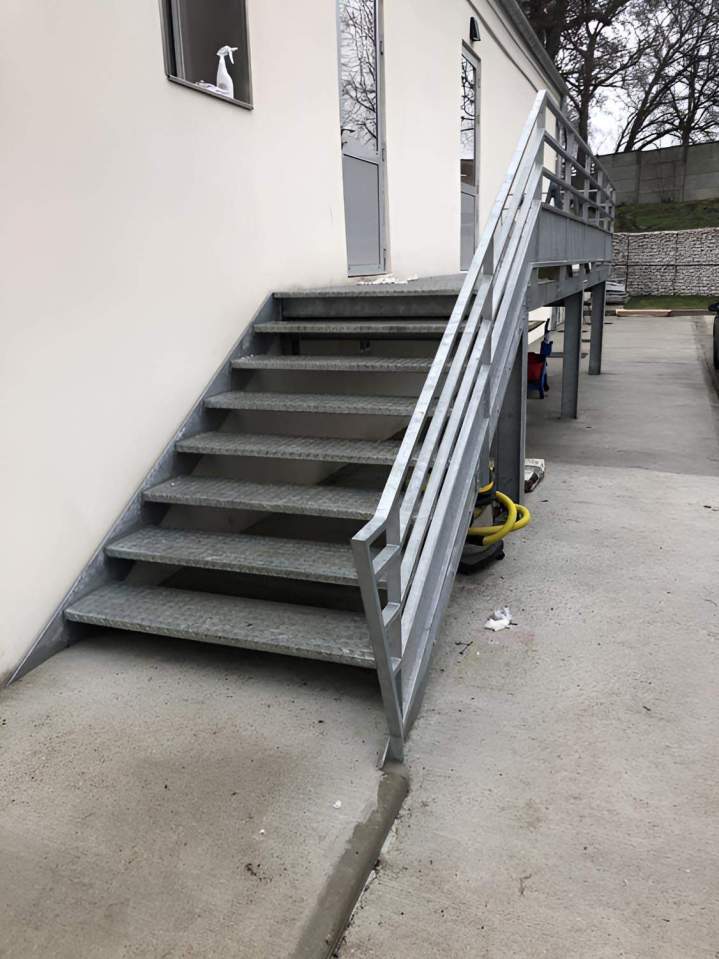 Escaliers métalliques Stains