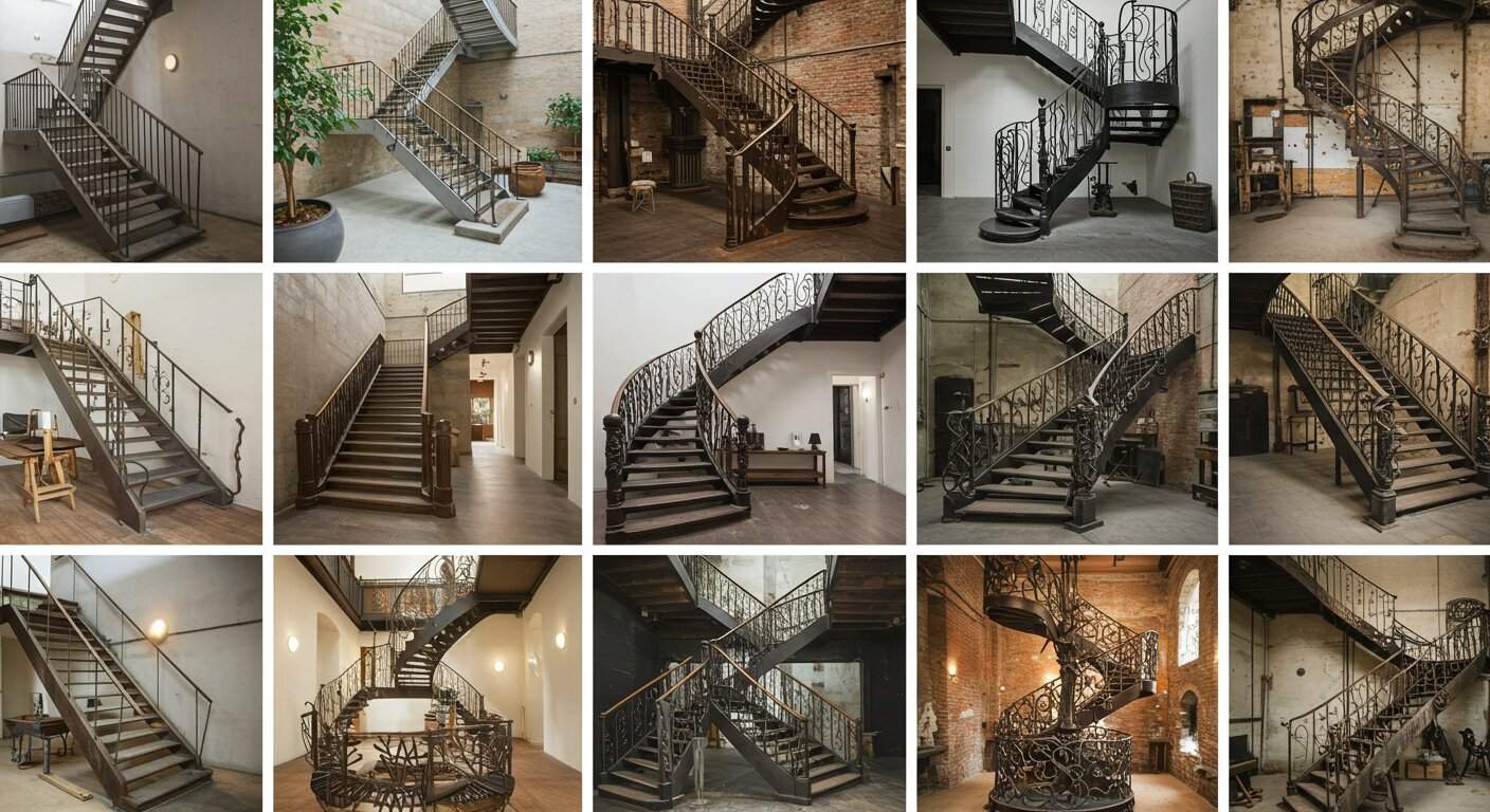 Aménagement de cages d'escalier métalliques - SEKATOL