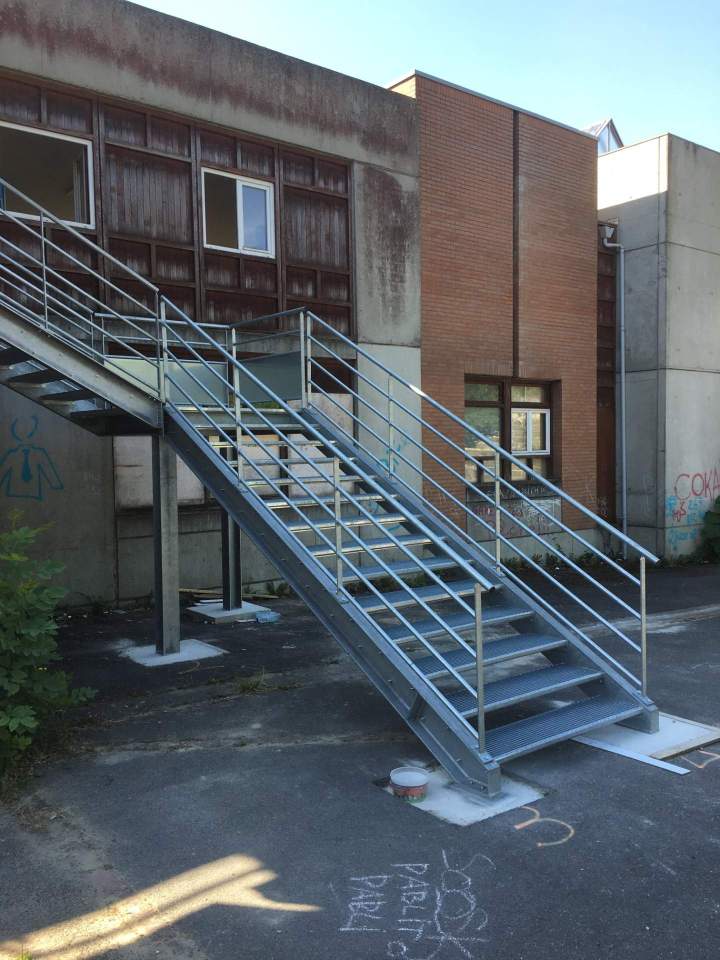 Escaliers métalliques sur mesure, Nanterre